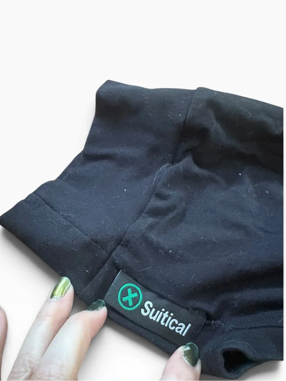 Suitical Recover dog suit M Black post-op after surgery clothing
